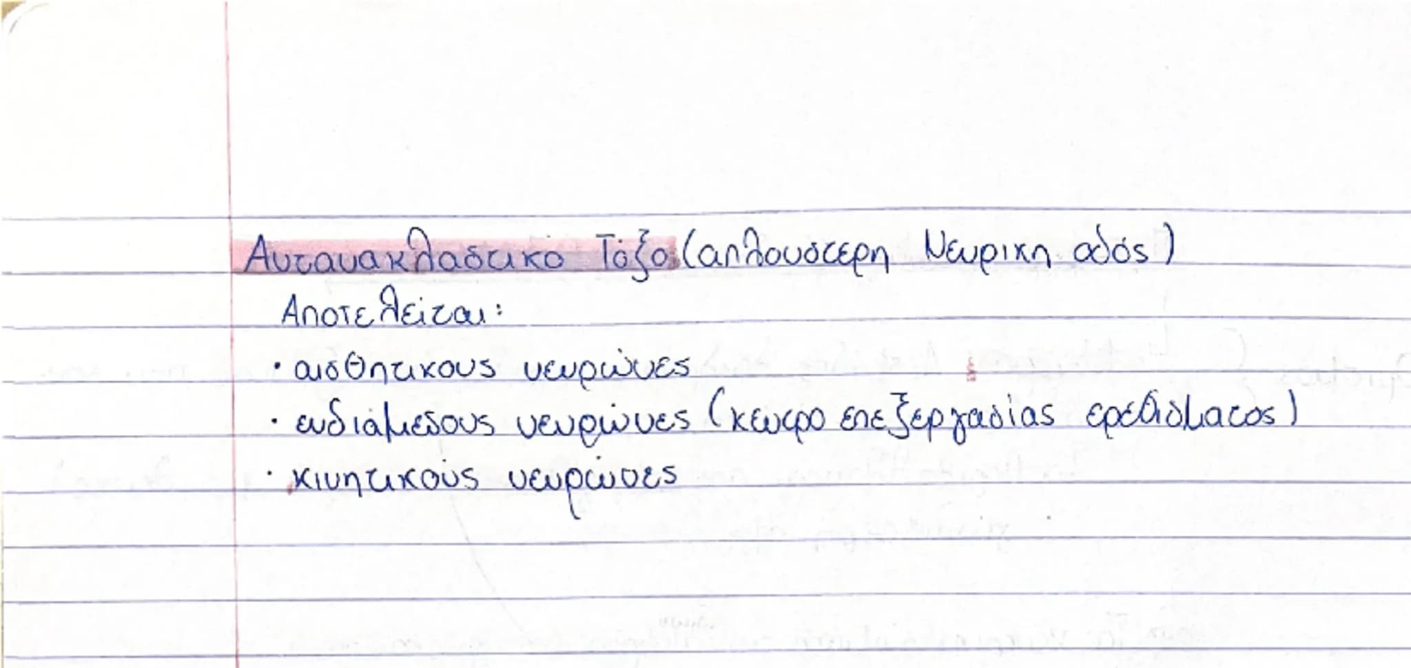 --- OCR Start ---
υποδοχείς
Συνάψεις.
» Σύναψη : Περιοχή λειτουργικής σύνδεσης τελικών κομβίων
tου νευράξονα ενος νευρώνα με:
• άλλα νευρικά