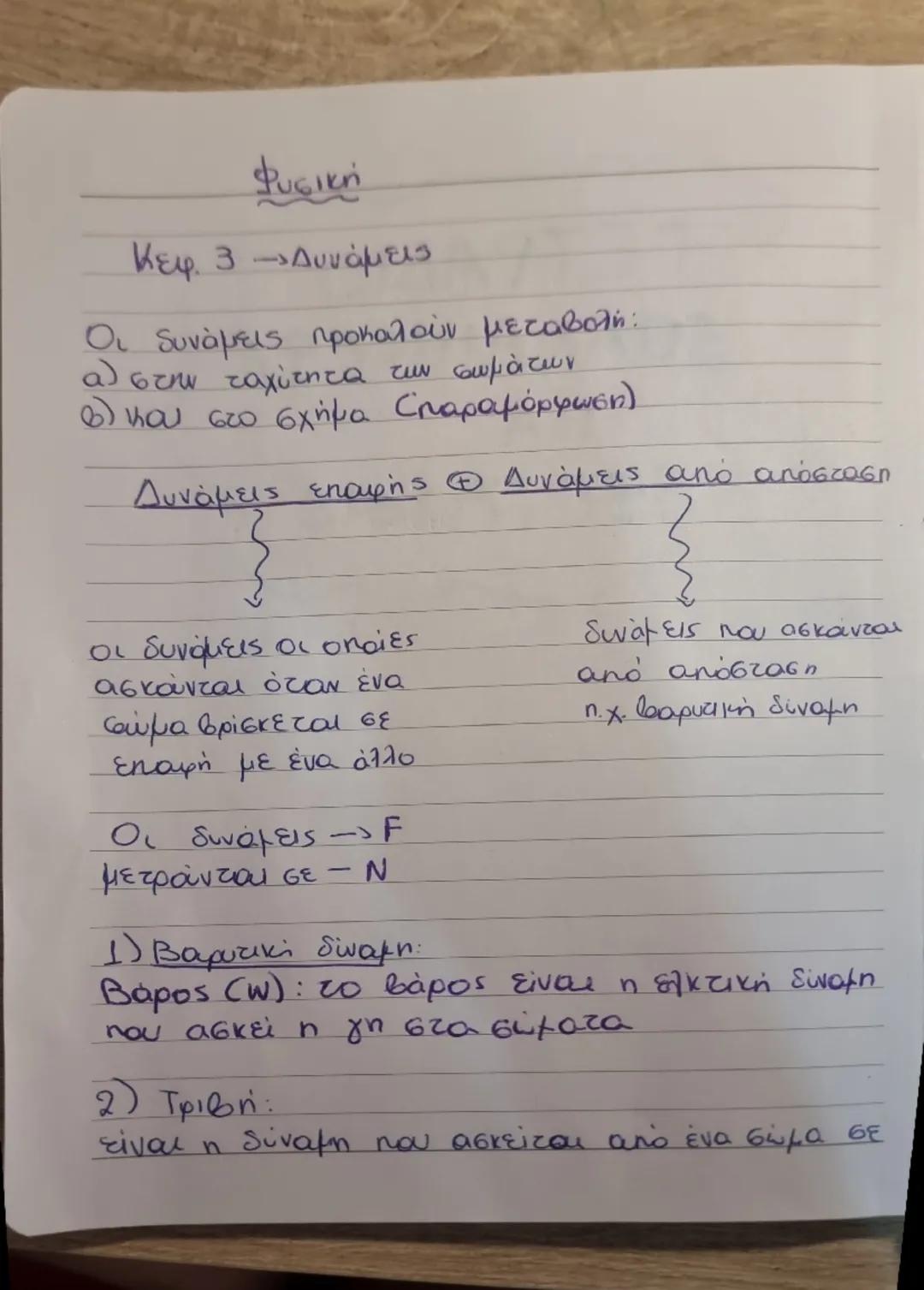Δυνάμεις κεφ.3