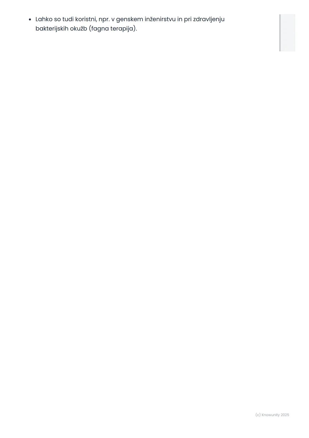 # Virusi – zgradba in pomen
Kaj so virusi?
Virusi so zelo majhni delci, manjši od bakterij. Niso celice, zato jih ne
uvrščamo med živa bit