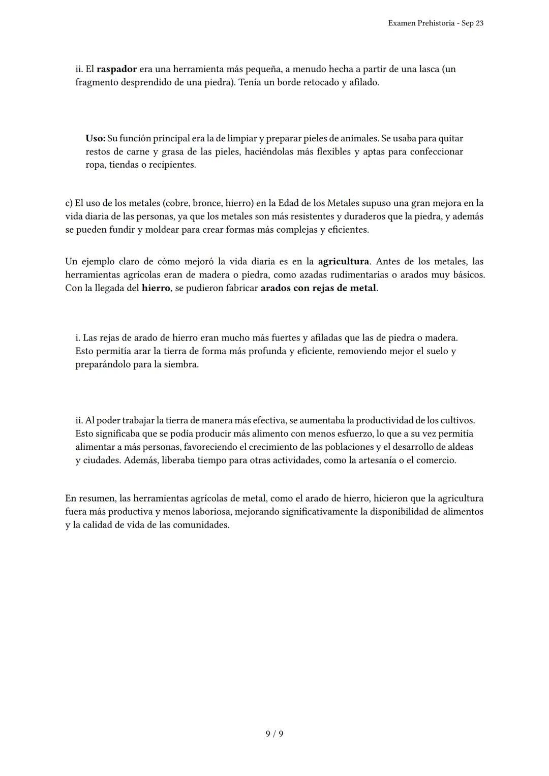 # Examen Prehistoria
Generado por Knowunity - Sep 23
Descripción: Este examen cubre las etapas de la Prehistoria, desde el Paleolítico has